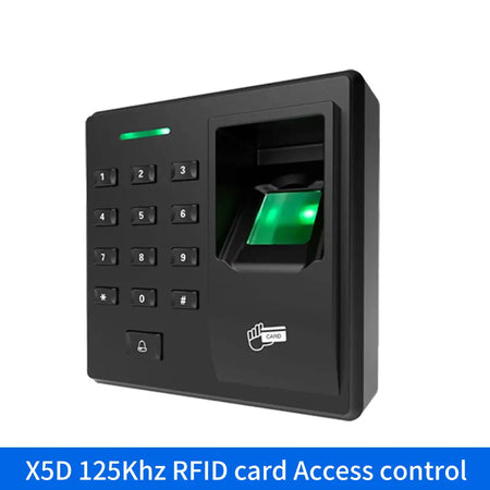 Fingerprint RFID Access Control Keypad 125KHz &ndash; Fast Setup X5D 125KHz