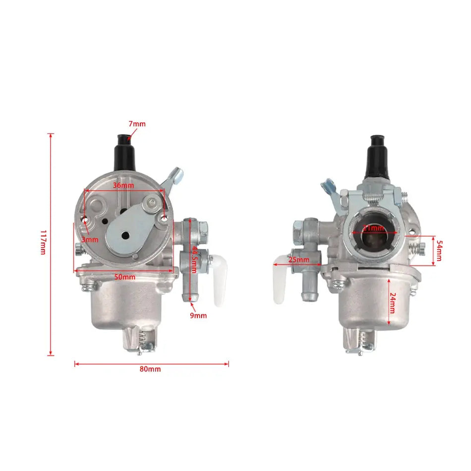 40-5 Float Carburetor for CG430 520 43CC 52CC TL43 TB43 TU43 TL52 BG 2-Stroke Engine Dirt Pit Bike Motorcross Parts by InterCyprus Trading Ltd