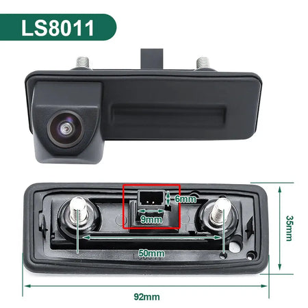 AHD 1080P Trajectory Vehicle Trunk Handle Car Reverse Backup Camera For VW Skoda Octavia 2 3 A5 Fabio Yeti Superb Audi A1 A3 by InterCyprus Trading Ltd