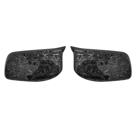 1 Pair Gloss Black Car Rear View Door Wing Mirror Side Mirror Cover Caps for BMW E60 E61 E63 E64 5 Series Model 2004-2008 by InterCyprus Trading Ltd