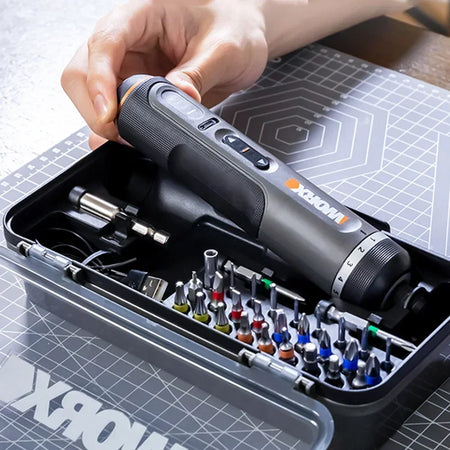 Worx WX242 Electrical Screwdriver Set &ndash; Smart Cordless USB Rechargeable