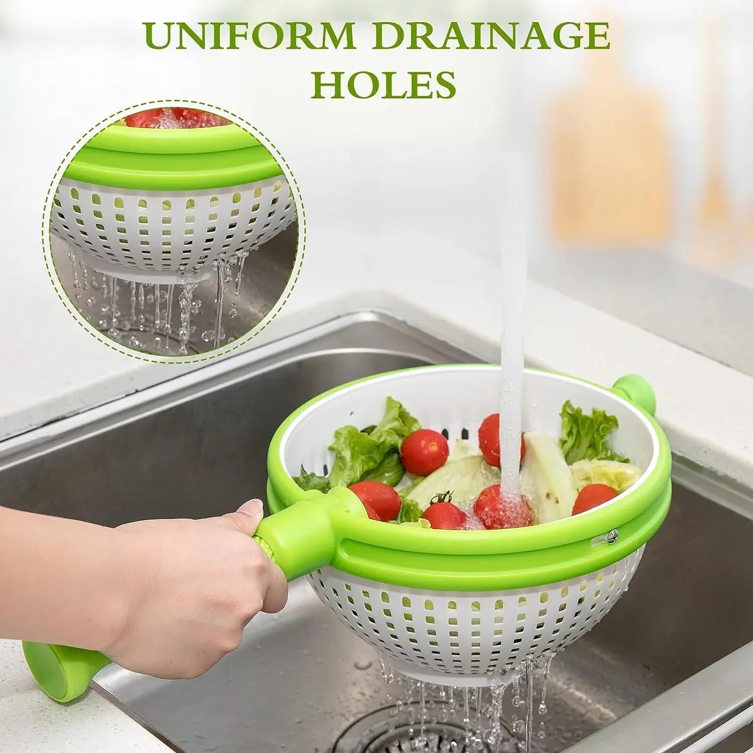 Folding Drainer Basket &ndash; Eco-Friendly Collapsible Design