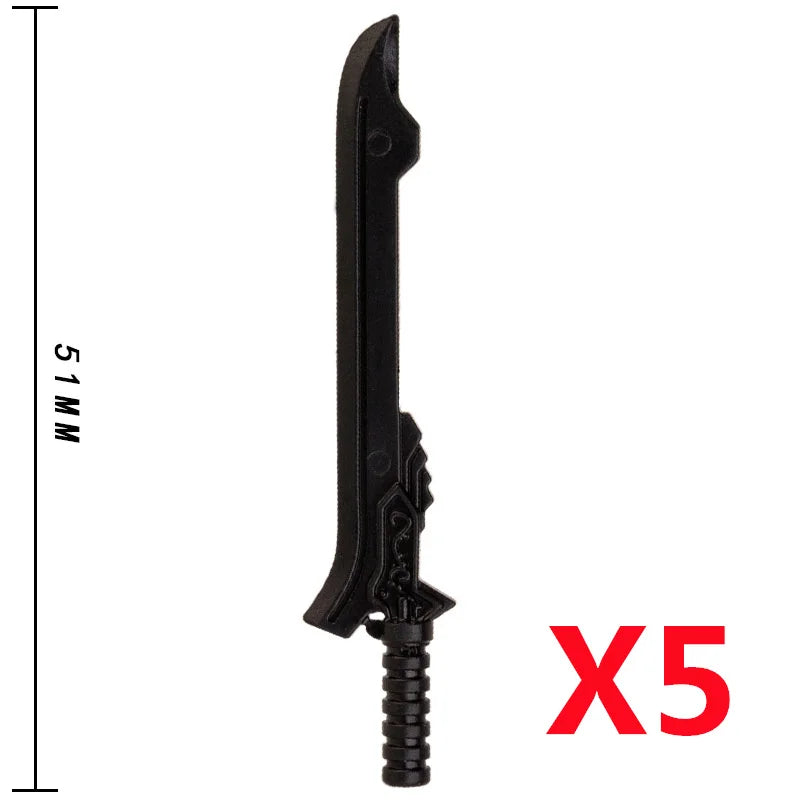 Medieval MOC Weapon Figure Building Blocks - Perfect Gift for Children