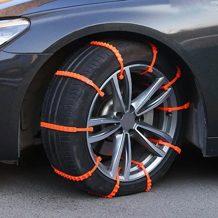 Disposable Anti-Skid Straps for Tires - Winter Traction