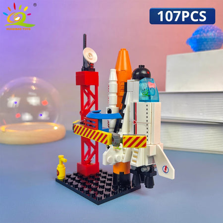 HUIQIBAO Aviation Spaceport Model Building Blocks Set 58 no box / CHINA
