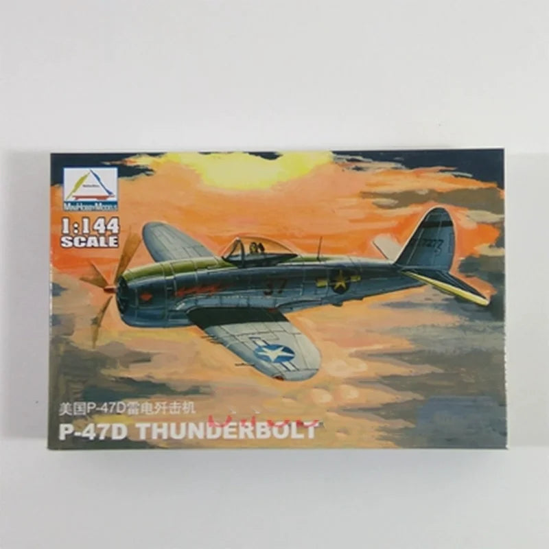Trumpeter 1/144 Military Fighter Model Kit - Plastic Assembly Airplane P-47D