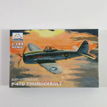Trumpeter 1/144 Military Fighter Model Kit - Plastic Assembly Airplane P-47D