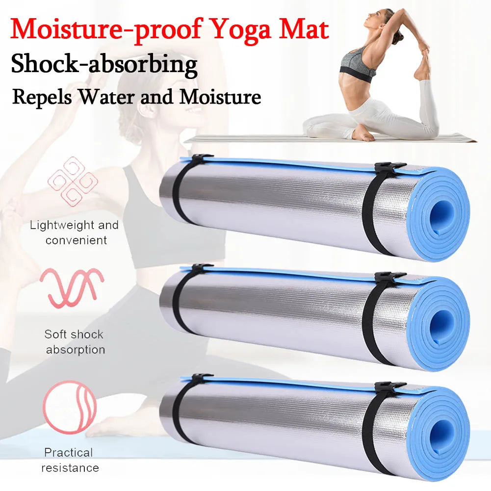 6/8/10MM Thick Yoga Mat &ndash; Anti-Skid Comfort Foam for Exercise and Pilates