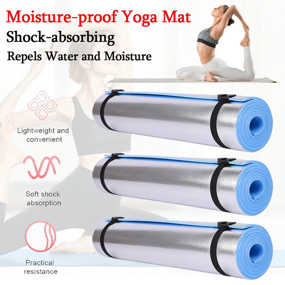 6/8/10MM Thick Yoga Mat &ndash; Anti-Skid Comfort Foam for Exercise and Pilates