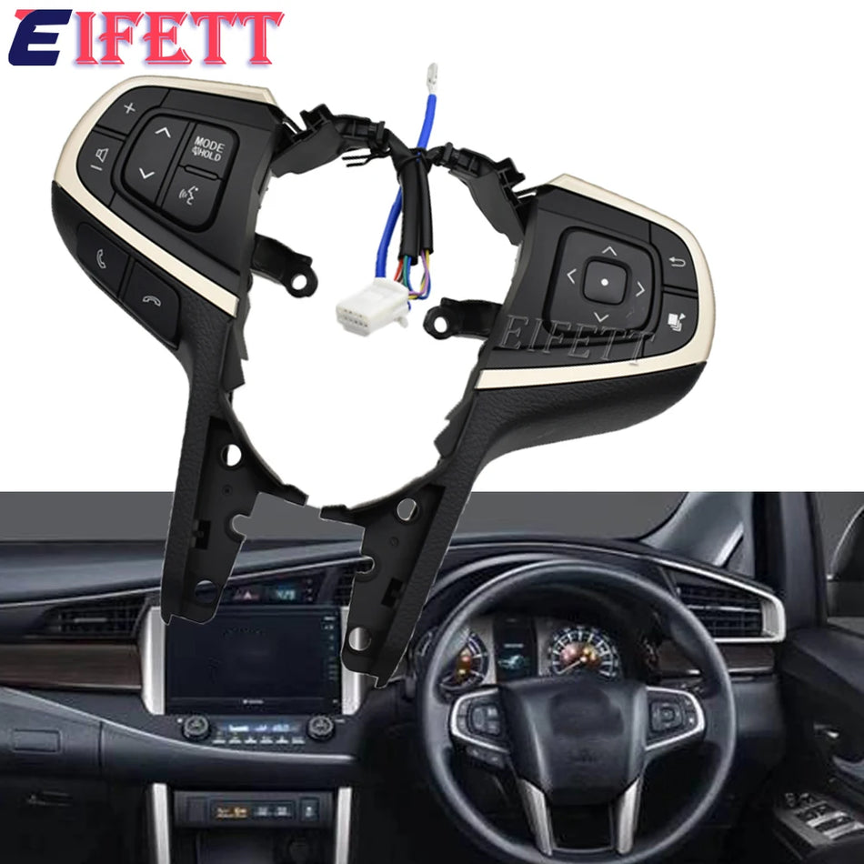 Interruptor de Botón Multifuncional del Volante para Toyota Innova 2016-2021