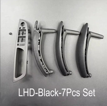 E70 E71 LHD RHD Upgraded Interior Door Handle with Leather Cover Assembly Full Set For BMW X5 X6 E70 E71 E72 2007-2014 by InterCyprus Trading Ltd