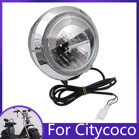 Integrated Headlight and Horn for Electric Scooters and Motorcycles Default Title