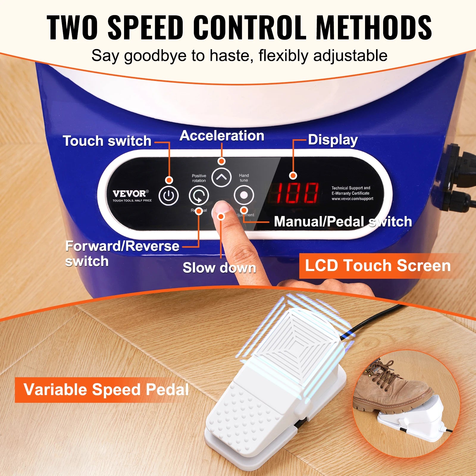 SucceBuy Pottery Wheel 11 Inch &ndash; Direct Drive 450W