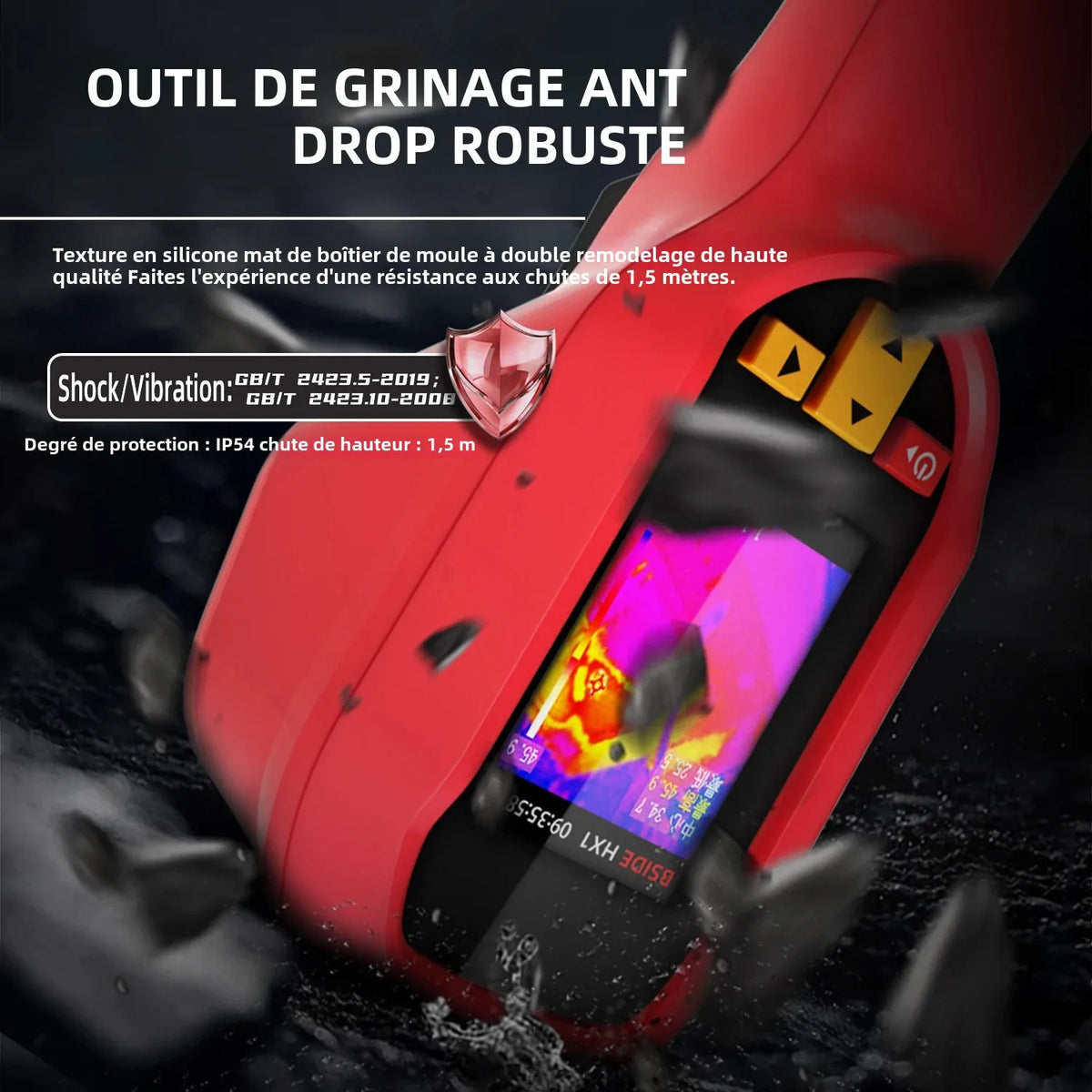 BSIDE HX1 240x240 Infrared Thermal Imaging Camera for PCB and Pipeline Inspection