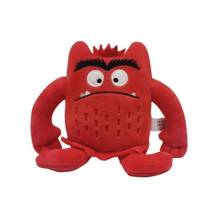 Color Monster Emotion Plush Toy - 15cm Cute Stuffed Doll for Kids 2