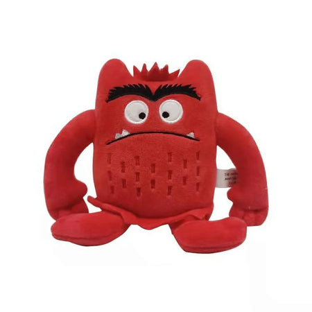 Color Monster Emotion Plush Toy - 15cm Cute Stuffed Doll for Kids 2