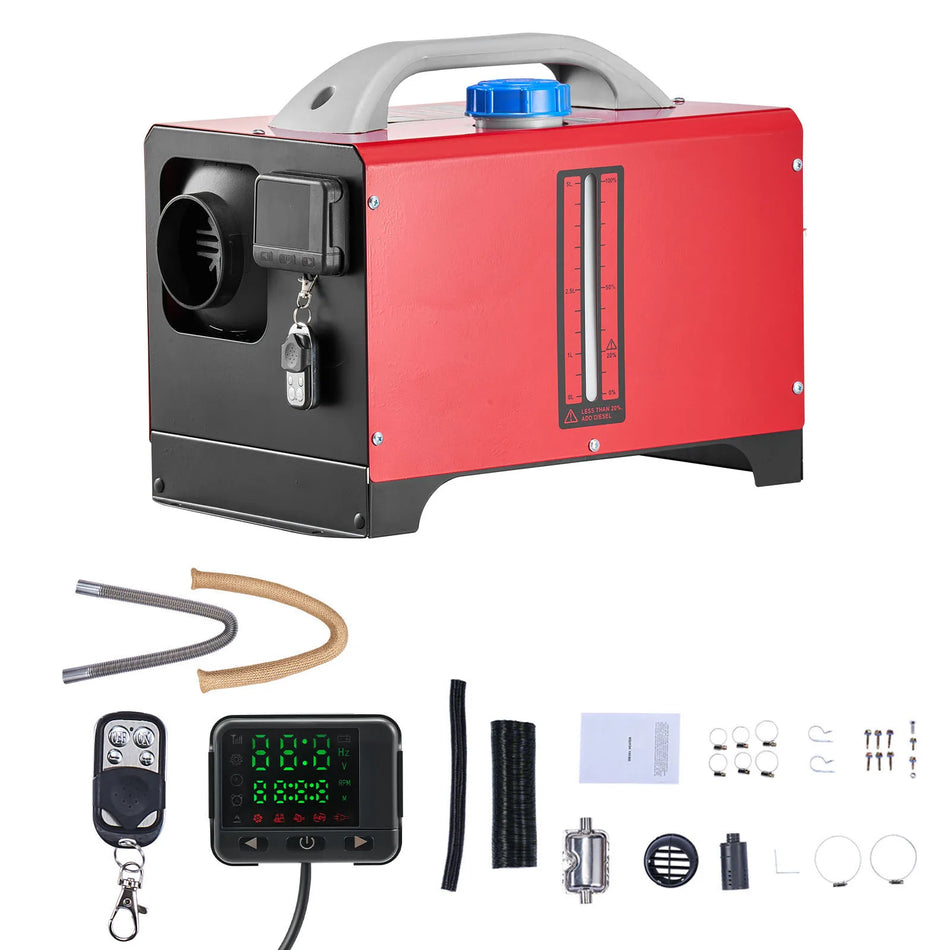 8KW Diesel Air Heater 12-24V Remote Control Parking Heater