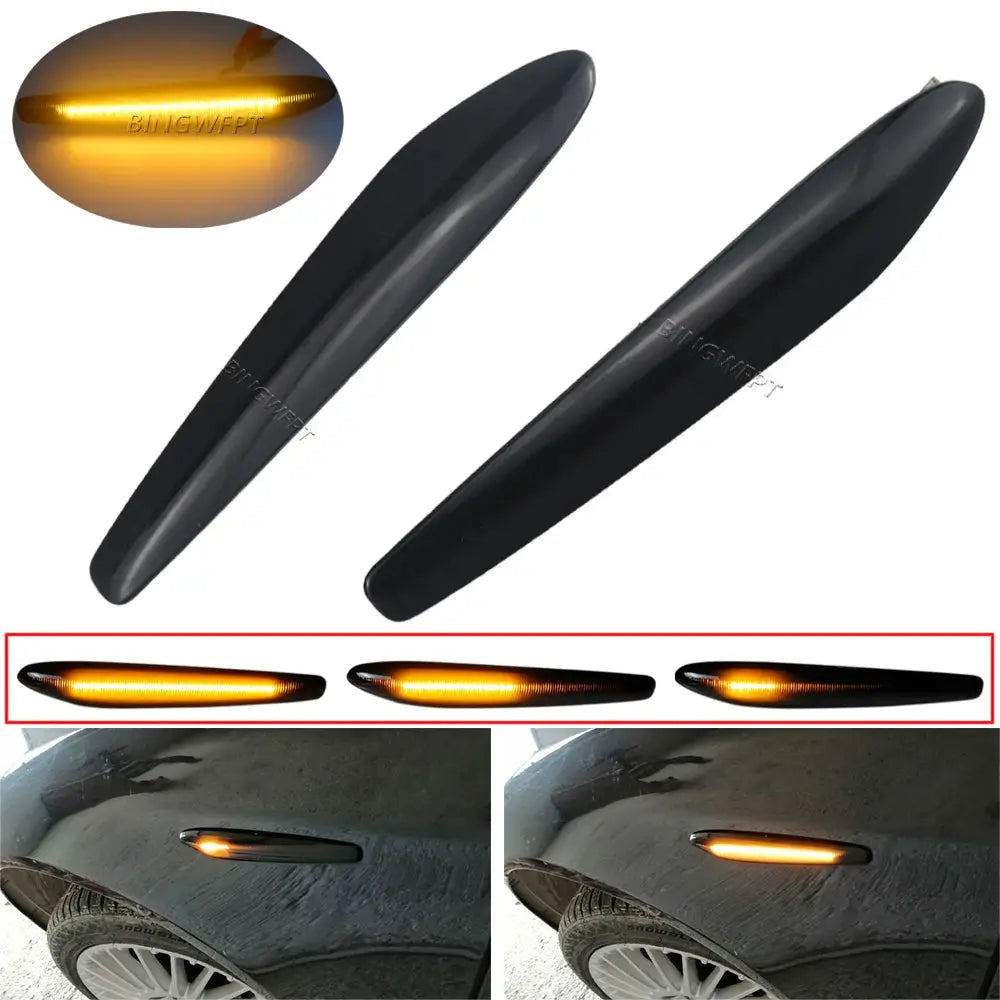 For Alfa Romeo 159 Typ 939 2005-2011 Brera Typ 939 2005-2011 Dynamic LED Side Marker Blinker Turn Signal Light Canbus Error Free by InterCyprus Trading Ltd