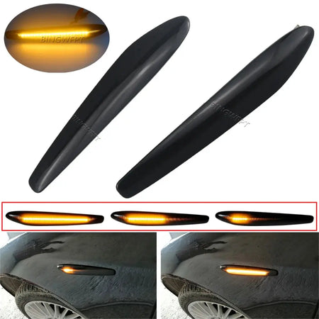 For Alfa Romeo 159 Typ 939 2005-2011 Brera Typ 939 2005-2011 Dynamic LED Side Marker Blinker Turn Signal Light Canbus Error Free by InterCyprus Trading Ltd