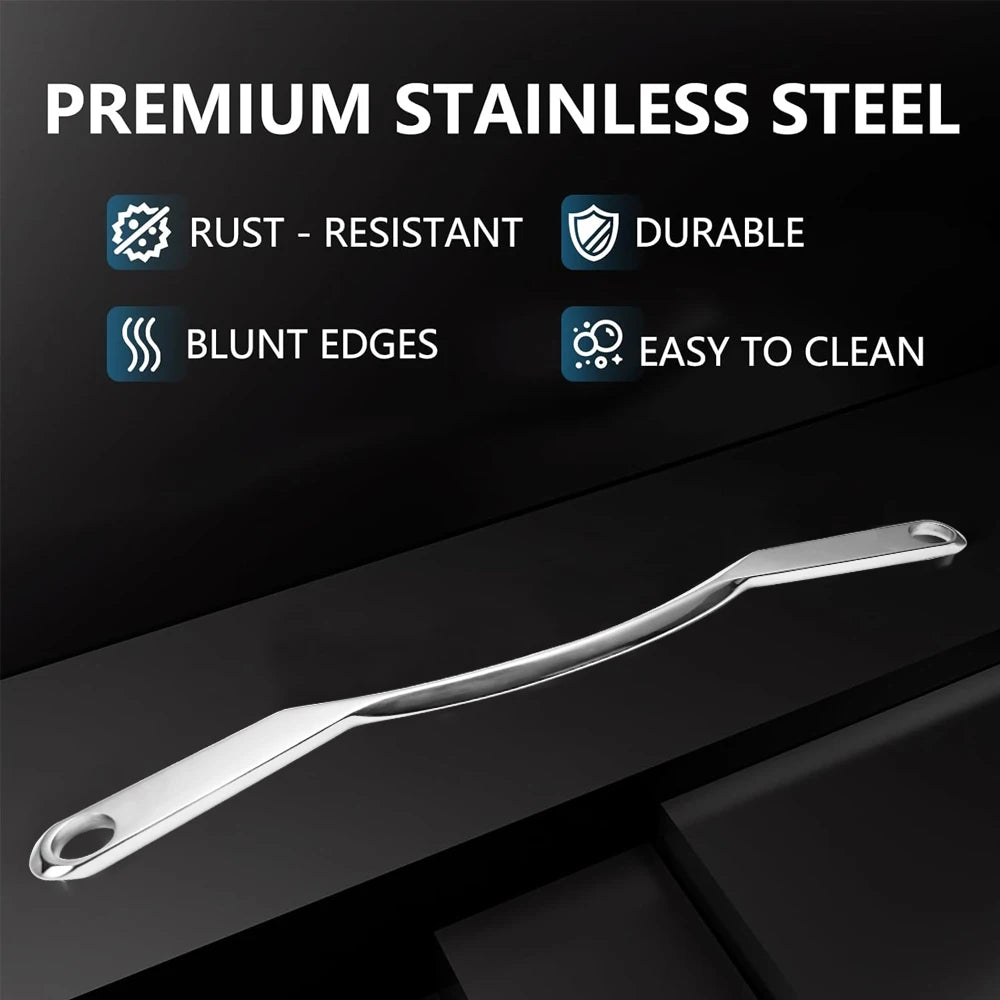 Gua Sha Stainless Steel Tool &ndash; M-Shaped Design for Versatile Massage