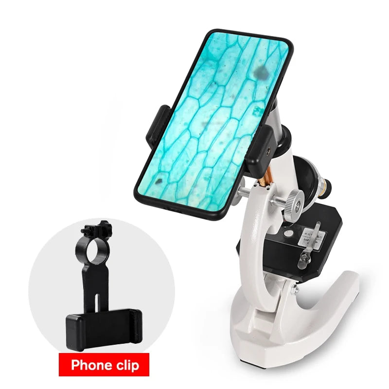 osl-0231 &ndash; HD Monocular Microscope LED And Phone Holder
