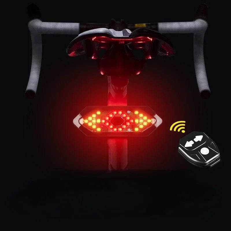 New Bike Rear Lamp Wireless Remote &ndash; Ultra Bright Tail Light