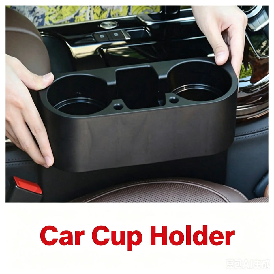 Adjustable Car Cup Holder Expander With Phone Holder And Aromatherapy by InterCyprus Trading Ltd