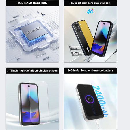 FUFFI-X7 Pro Mini Smartphone &ndash; Ultra Compact Android Phone