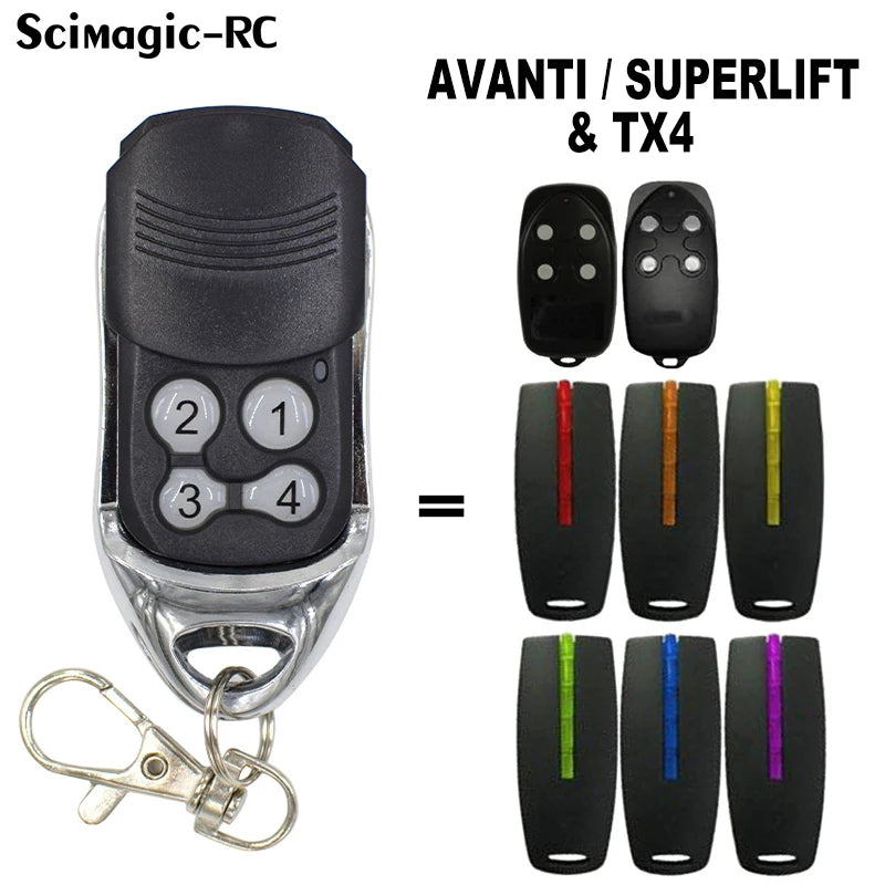 Scimagic-RC 433MHz Garage Door Remote Control for Avanti, Superlift &amp; TX4 Default Title