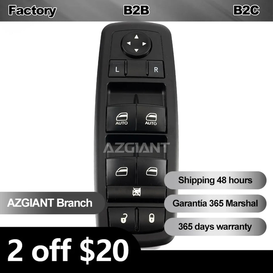 Chrysler 300C S Langų Reguliatoriaus Jungiklio Mygtukas Pagamintas iš Plastiko