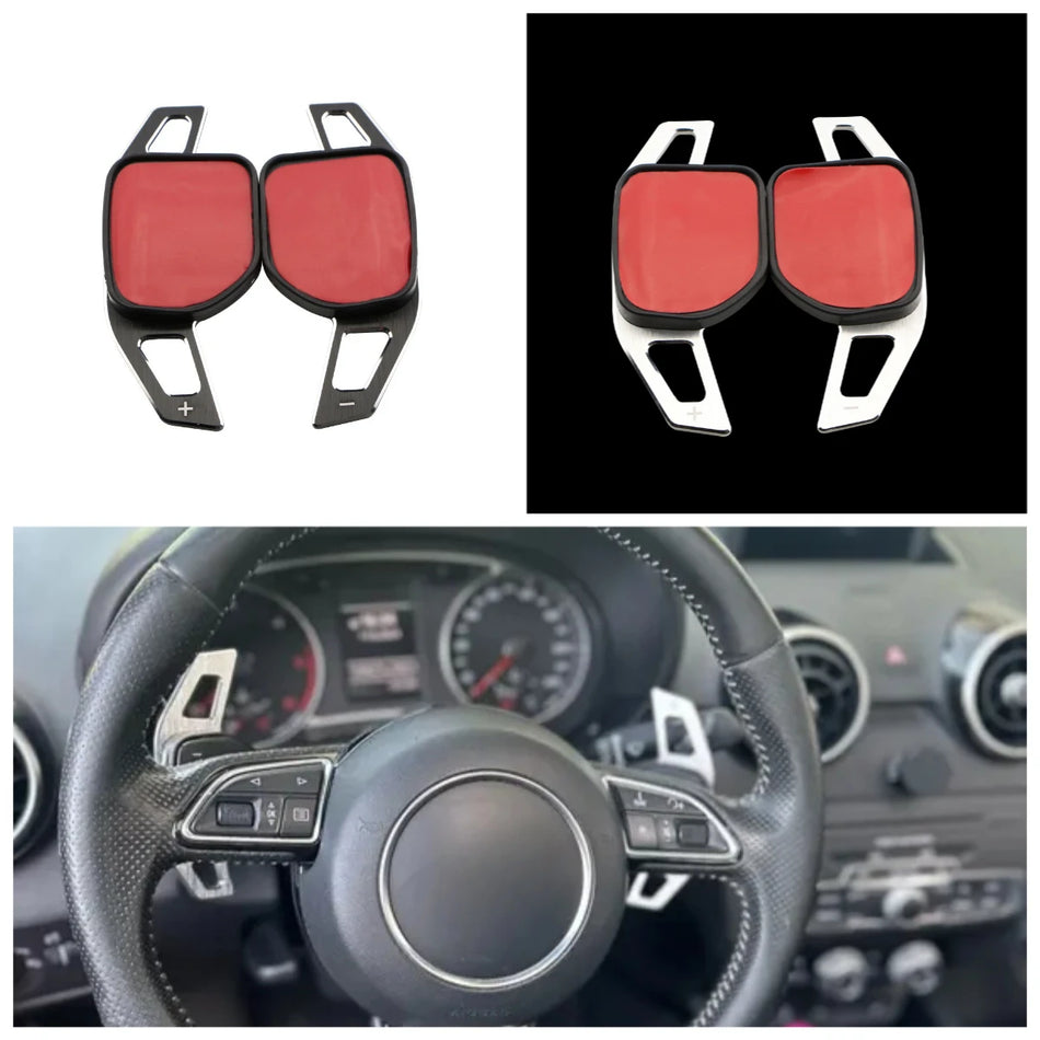 Extensão do Paddle Shifter em Alumínio, Ergonomicamente Acessível, Compatível com DSG para Audi A3 S3 8V