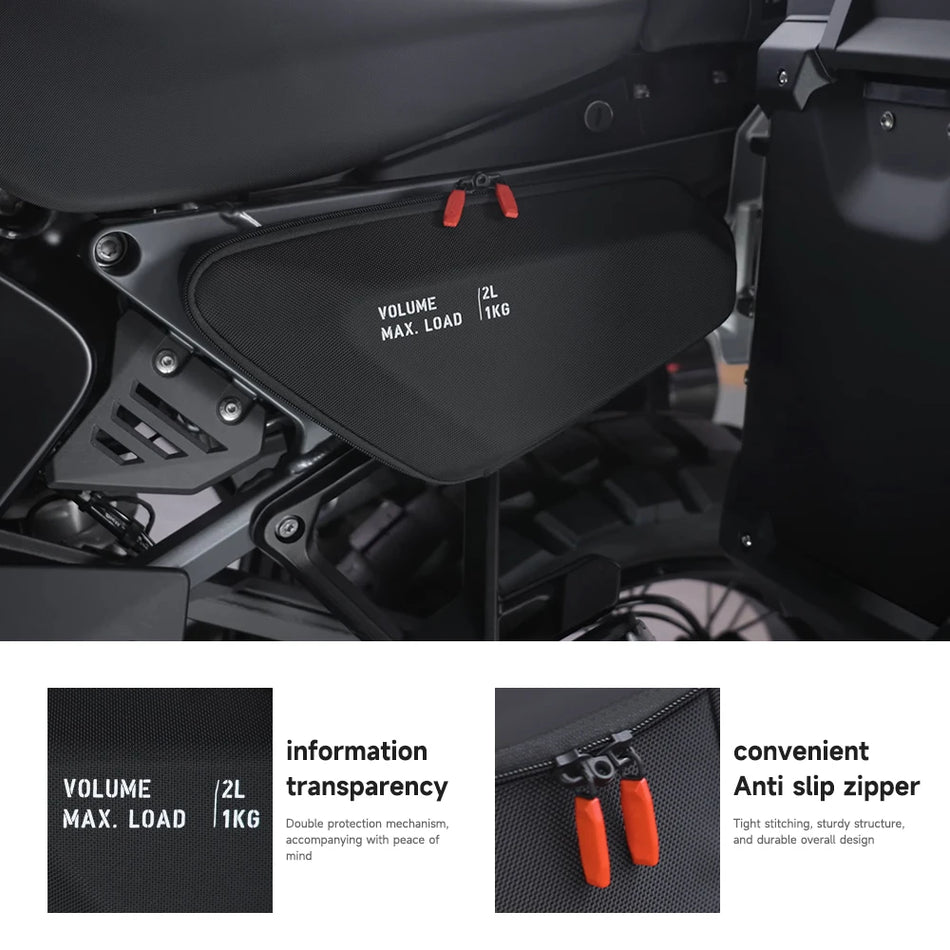 Sānu rāmis soma ūdensizturīga neilona BMW R1300GS ADV 2024-2025