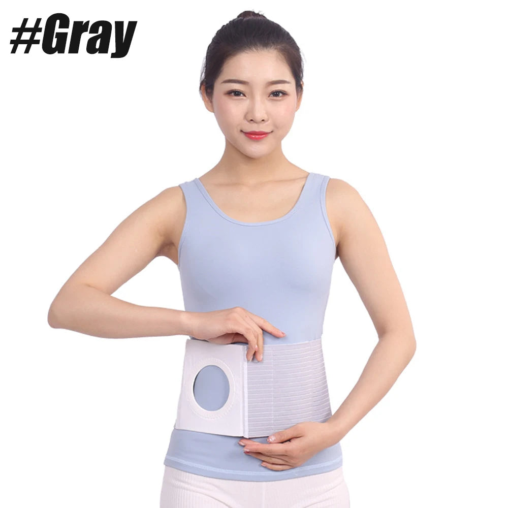 Tcare Ostomy Belt &ndash; Effective Hernia Support and Pain Relief Gray / XL