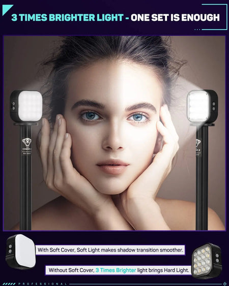 IFOOTAGE Mini RGB Fill Light - APP Control Lighting