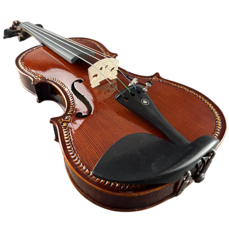 Old Europe Carving Violin VB-700CRV &ndash; Hand Crafted Finish