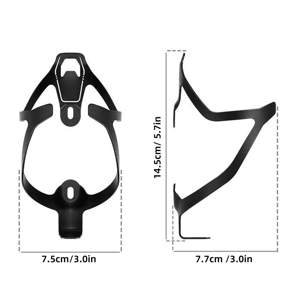 Bike Water Bottle Holder Aluminum &ndash; Ultra Lightweight 22g
