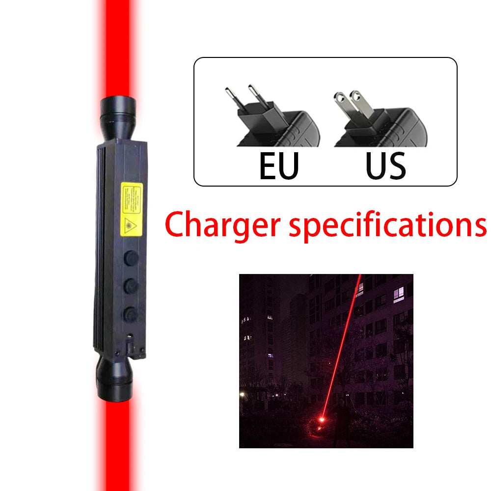 CHEGIT L0465 LED Laser Gloves &ndash; Disco Stage Lighting Red laser sword / EU Plug