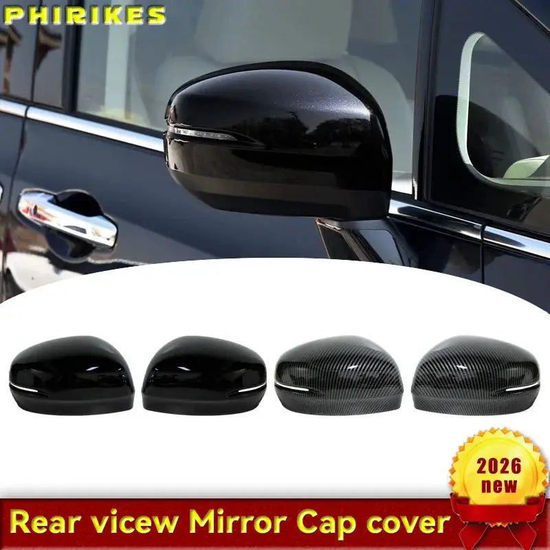 For Honda Odyssey 2015-2021 Car Rearview Side Mirror Cover Wing Cap Exterior Door Sticker Case Trim by InterCyprus Trading Ltd