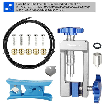 DEEMOUNT 2.5m Hydraulic Brake Hose Kit &ndash; High Pressure Resistance with Accurate Inserts D16 2.5M  B90P5 TL02 / CHINA