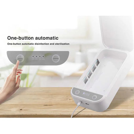 Mobile Phone Disinfector Ultraviolet Box &ndash; Wireless Charging