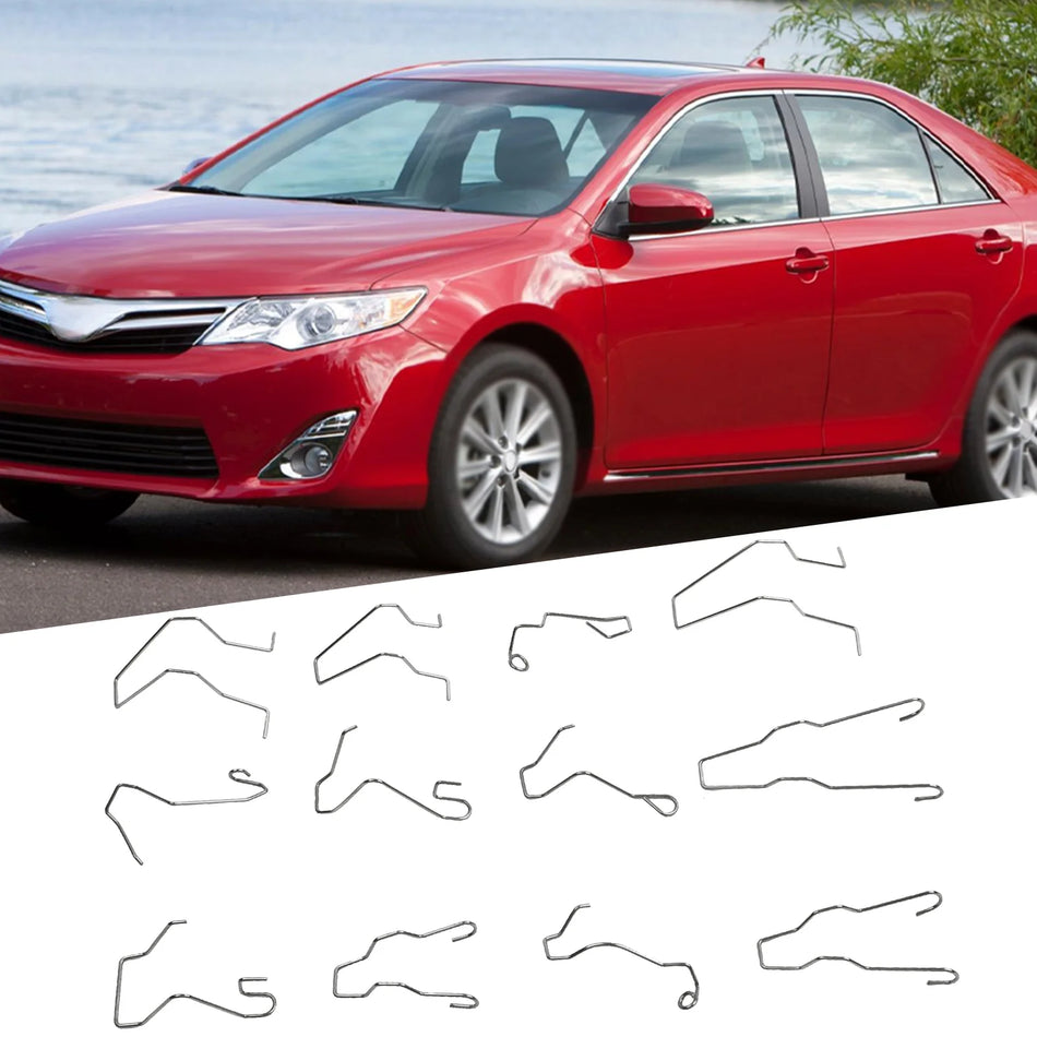 Automobilio priekinio žibinto laikiklio spaustukų rinkinys, 6 vnt., 9 vnt., 12 vnt. H1 H3 H4 H7 lemputėms
