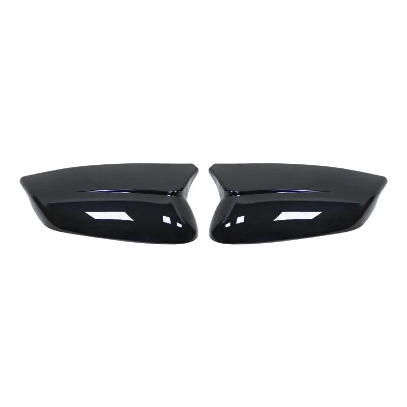 For KIA EV6 2022 2023 Trim Cover Side Mirror Molding 1 Pair ABS Black Cap Carbon Fiber Style Durable Easy To Install by InterCyprus Trading Ltd