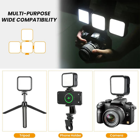 Pocket RGB Fill Light - Ultra Portable LED Video Light