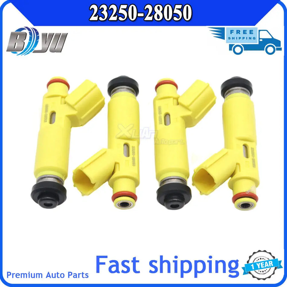 Brændstofindsprøjtningsdyse dyse sæt til Toyota RAV4 2.0L 2001-2003 4-stykker IWOKPHD direkte pasform