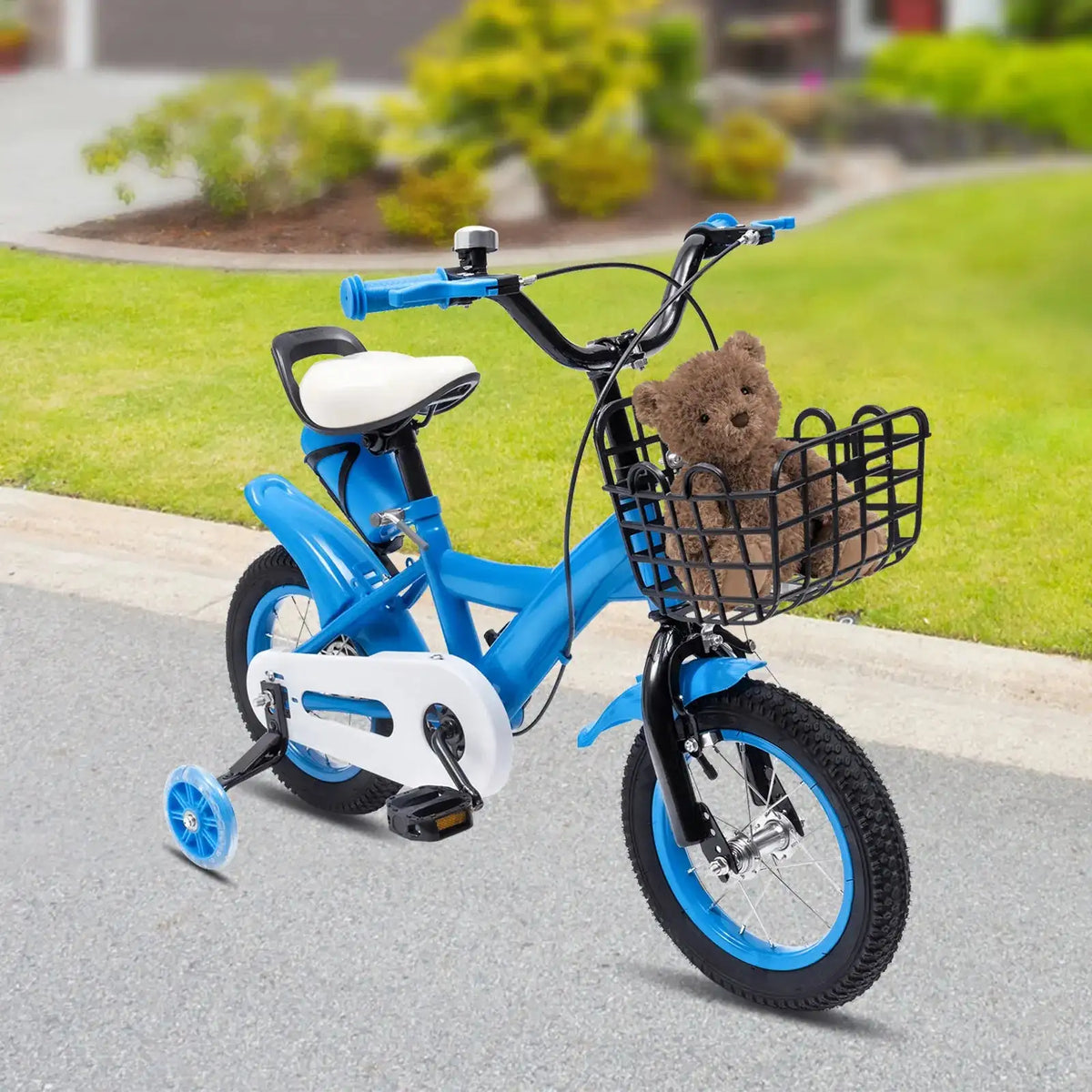 12 Inch Kids Bike With Adjustable Seat &ndash; Training Wheels