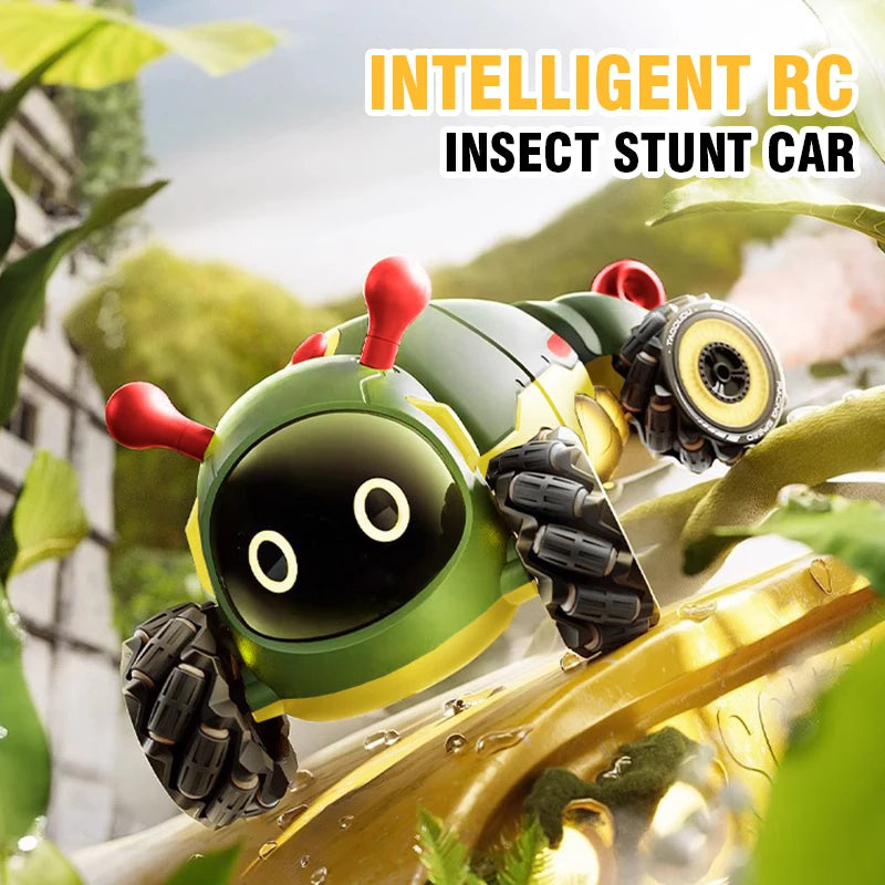 Intelligent Remote Control Insect 4WD RC Car &ndash; Spray Light