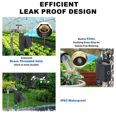 GIRIER Smart Water Timer &ndash; Solar Powered WiFi Timer