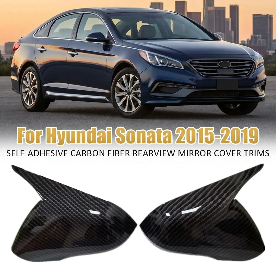 Plastic Side View Mirror Cover For Hyundai Sonata 2015-2019 by InterCyprus Trading Ltd