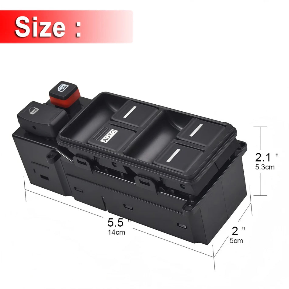 Interruttore Finestrino Elettrico per Honda Accord e Odyssey 2003-2008