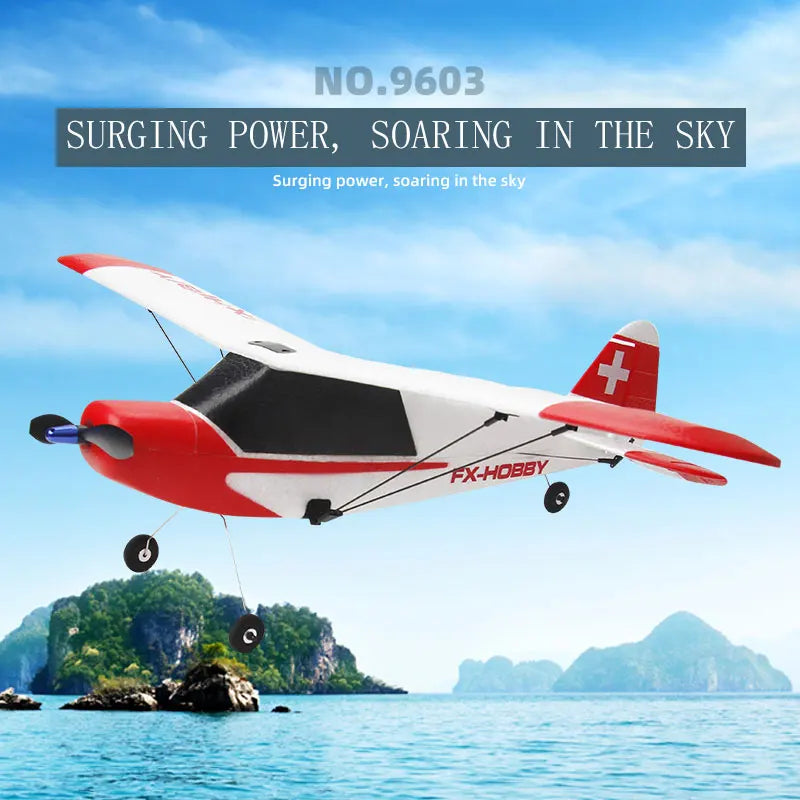 FX9603 J3 Rc Gliders &ndash; Durable EPP Foam Flight Toy For Kids